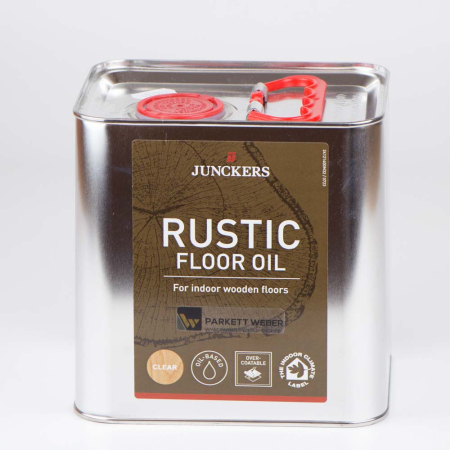 Junckers Rustic Floor Oil Parkett&ouml;l Warm/Klar 2,5 Liter - Sonderposten