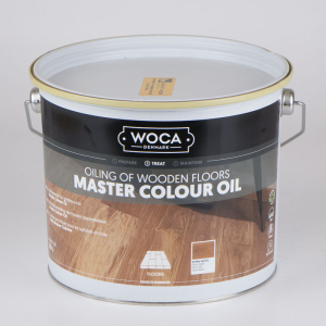 Woca Master Colour Oil  Parkettöl Weiß MUSTER