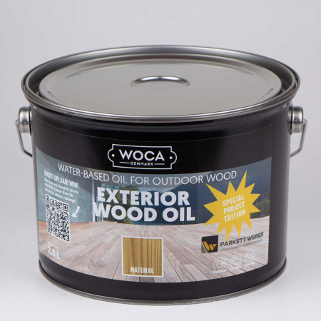 Woca Exterior Wood Oil Terrassenöl Special Edition Lärche 2,5 Liter