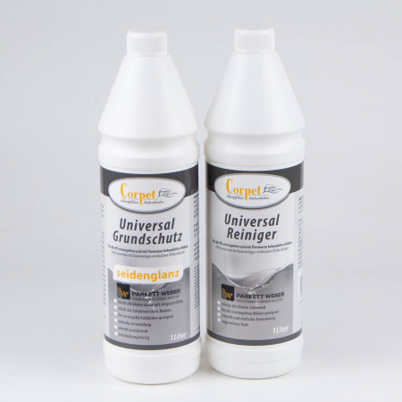 Corpet Pflegeset Universal - Grundschutz seidenglanz + Reiniger