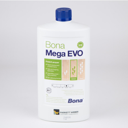 Bona Mega EVO Parkettlack matt 1 Liter - Sonderposten MHD 12/2024