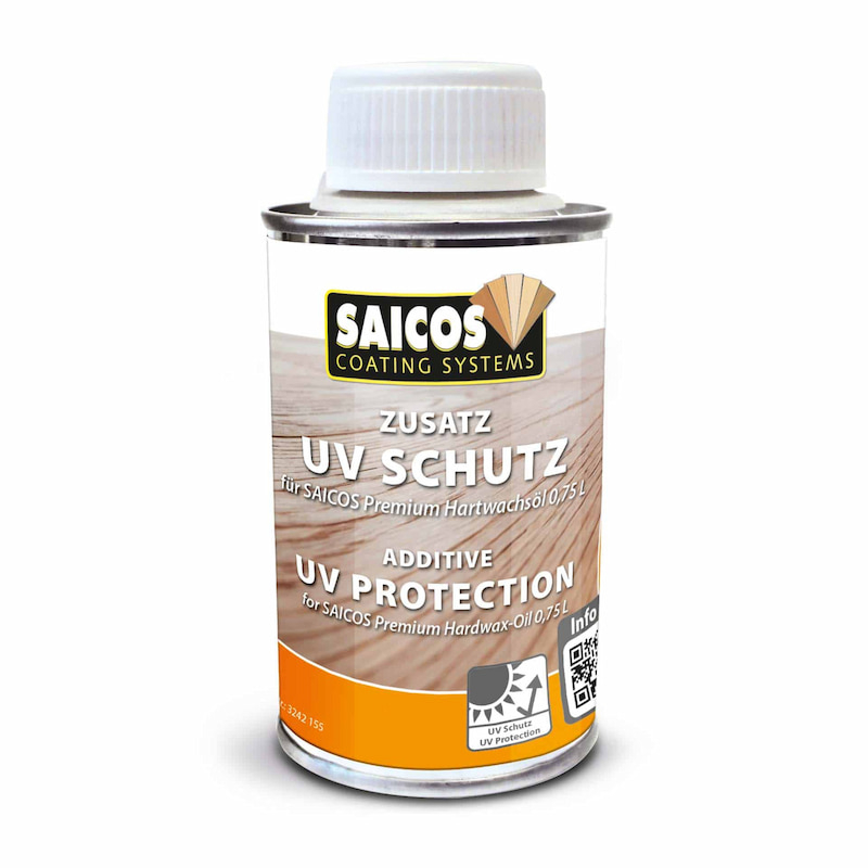 Saicos Hartwachsöl Zusatz UV-Schutz (3242) 240 ml