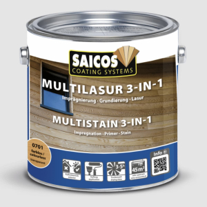 Saicos Multilasur 3 in 1 für Außenhölzer