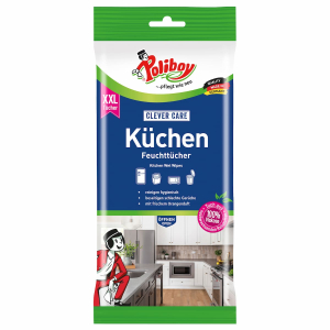 Poliboy Küchen Feuchttücher 24 Stück