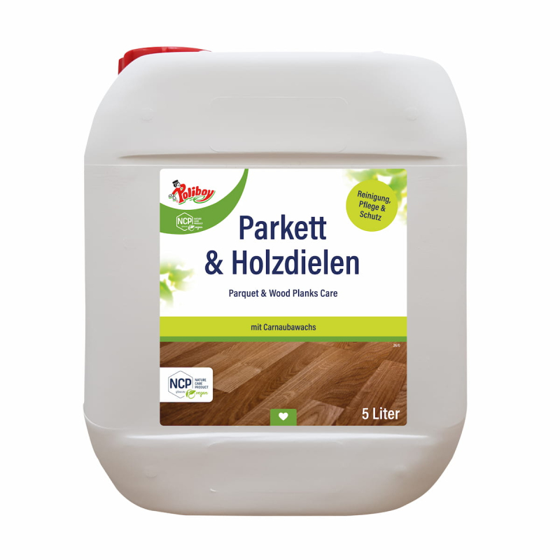 Poliboy Bio Parkett & Holzdielen Pflege 5 Liter