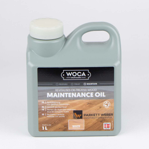 Woca Pflegeöl (Maintenance Oil) Weiß - 1 Liter...