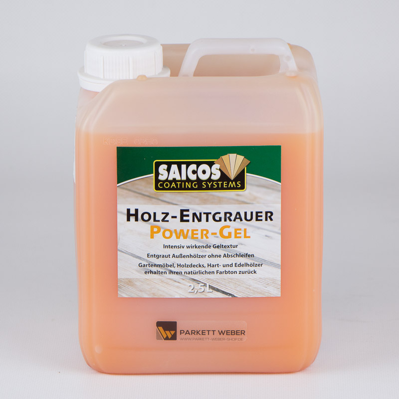 Saicos Holz-Entgrauer Power-Gel (8133) 1 Liter