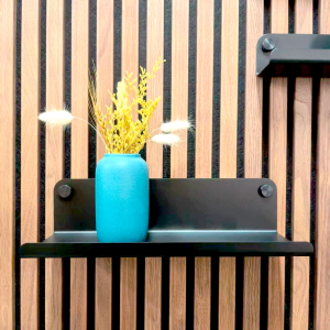 Corpet Ablage für Espada Acusticwall Wandpaneel Metall Schwarz