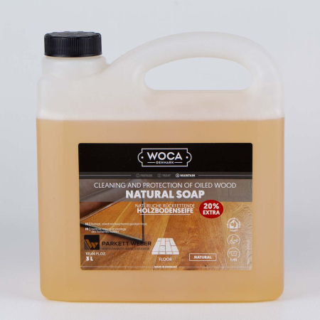 Woca Holzbodenseife natur - 2,5 Liter - Sonderposten