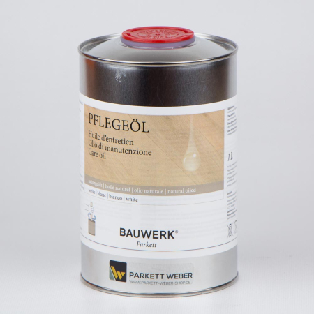 Bauwerk Pflegeöl weiß 1 Liter