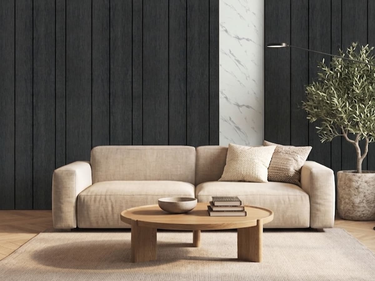 Corpet Acusticwall Premium Espada Wandpaneel im Wohnzimmer